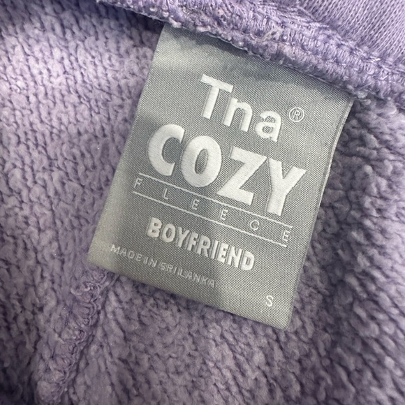 COZY FLEECE BOYFRIEND SWEATPANTS - Picture 2 of 3